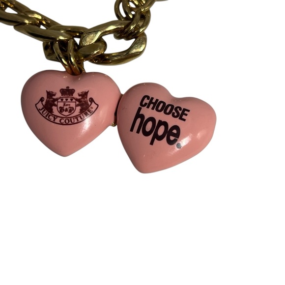 Juicy Couture Charm Hope Locket Bracelet - Picture 2 of 14